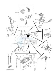 YBR125EGS (43BE) drawing ELECTRICAL 1