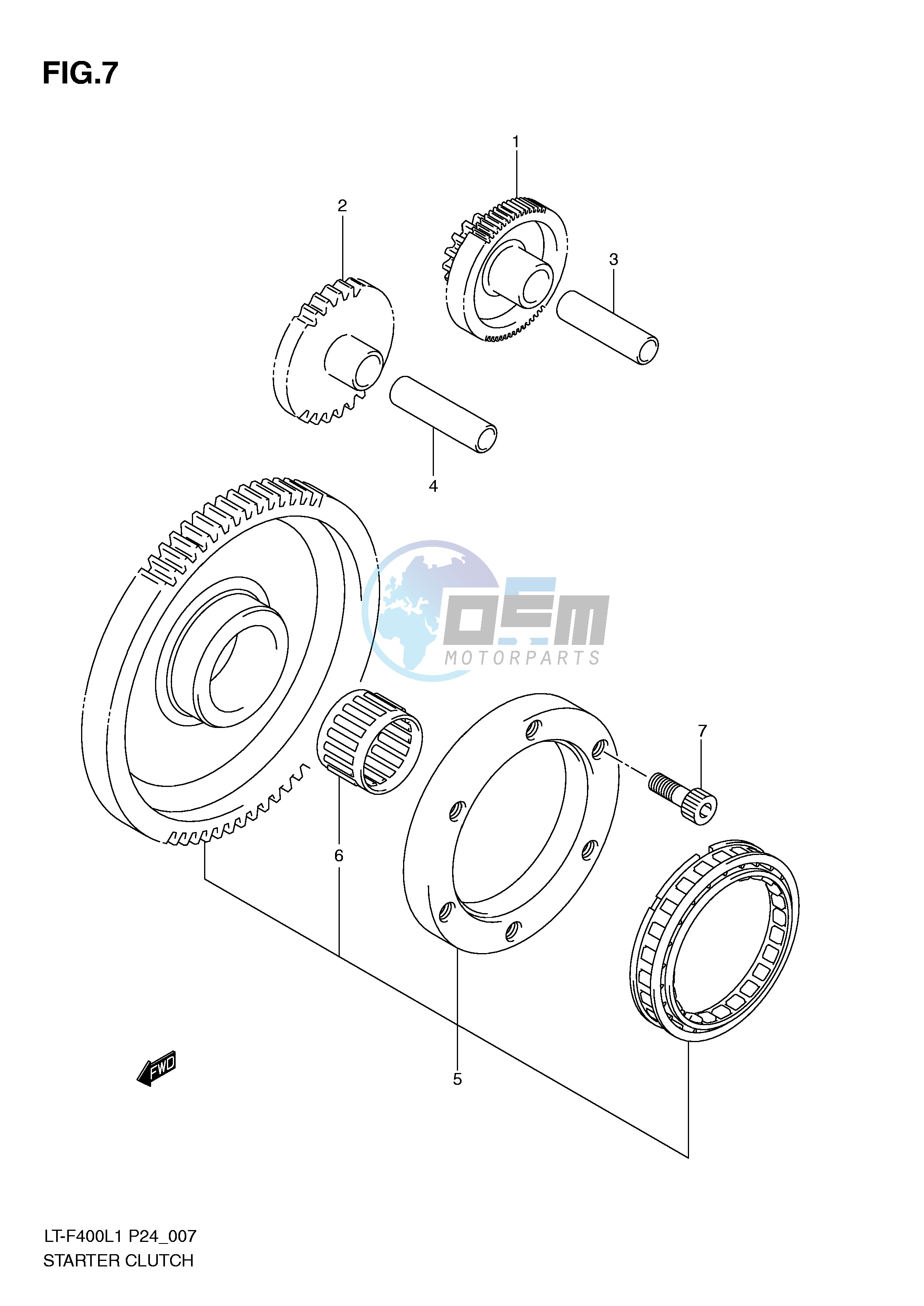 STARTER CLUTCH