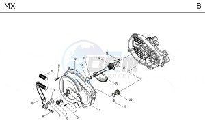 MX 50 drawing ENGINE TAV_B