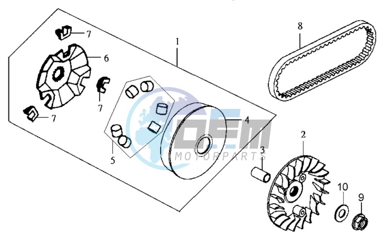 CLUTCH / V BELT