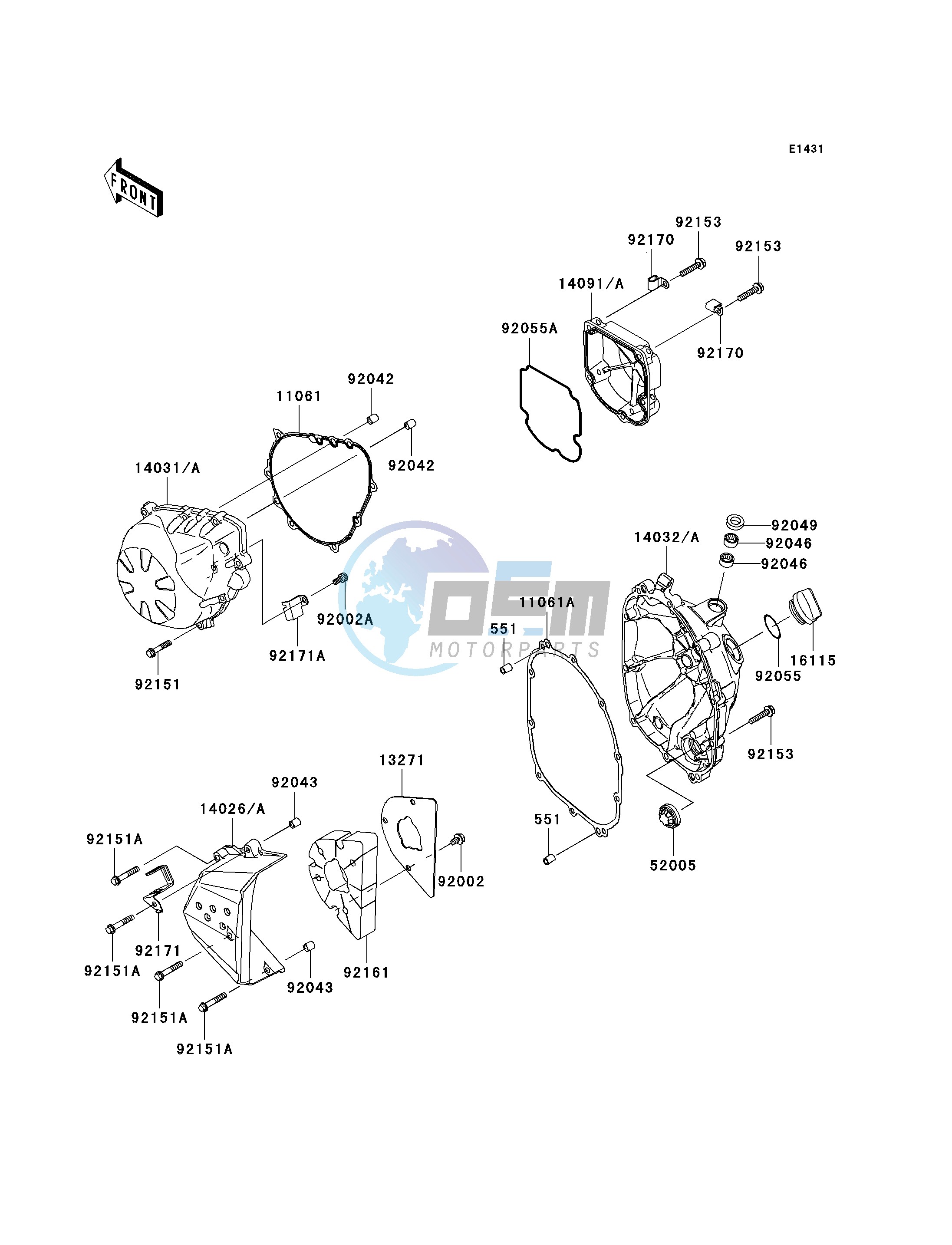 ENGINE COVER-- S- -