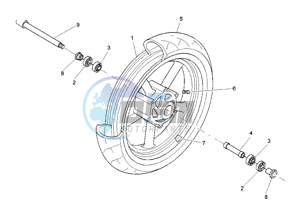 FRONT WHEEL