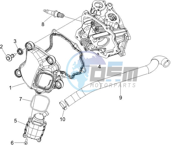 Cylinder head cover