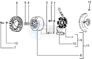 storm 50 drawing Flywheel magneto