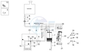 RSV4 1000 Racing Factory L.E. USA-CND (NAFTA) drawing Fuel vapour recover system