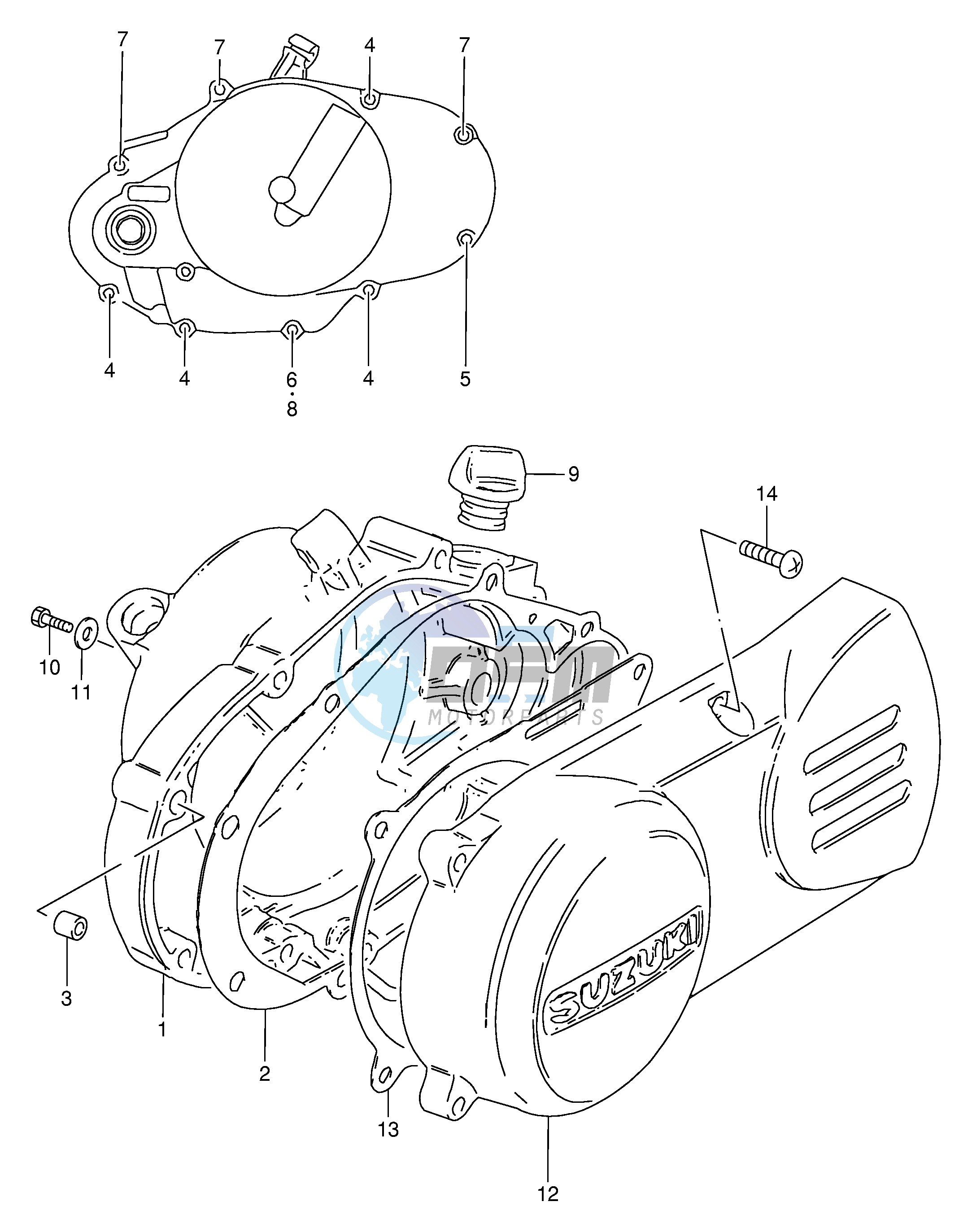 CRANKCASE COVER