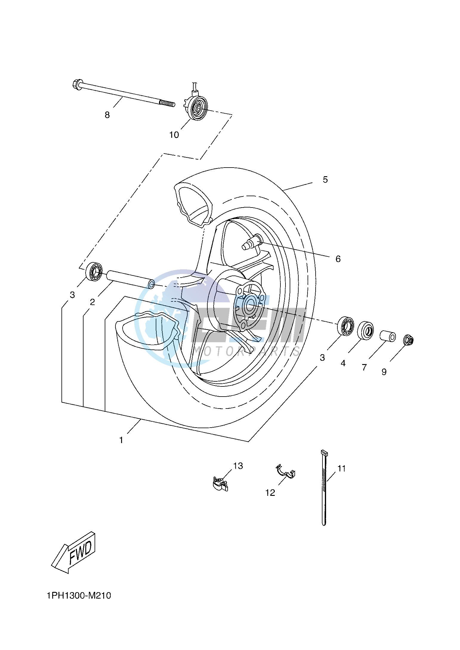 FRONT WHEEL