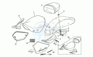 Nevada 750 Club Club drawing Saddles