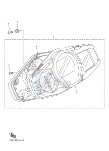 FJR1300AE FJR1300-AE FJR1300-AE (B96B B9A1) drawing METER