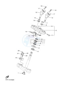 XVS950CUD-A XV950 ABS XV950 R-SPEC (BS54) drawing STEERING