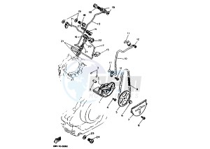 XV VIRAGO 750 drawing OIL PUMP