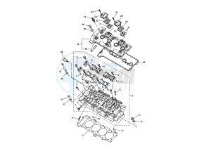 FZ1-S FAZER 1000 drawing CYLINDER HEAD