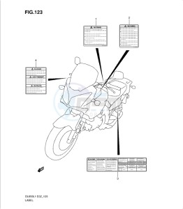 DL650 drawing LABEL (DL650L1 E24)