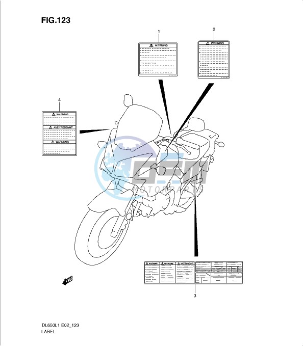 LABEL (DL650L1 E24)