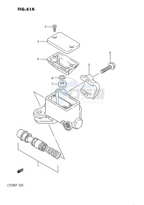 LT230E (E28) drawing FRONT MASTER CYLINDER (MODEL M N P)