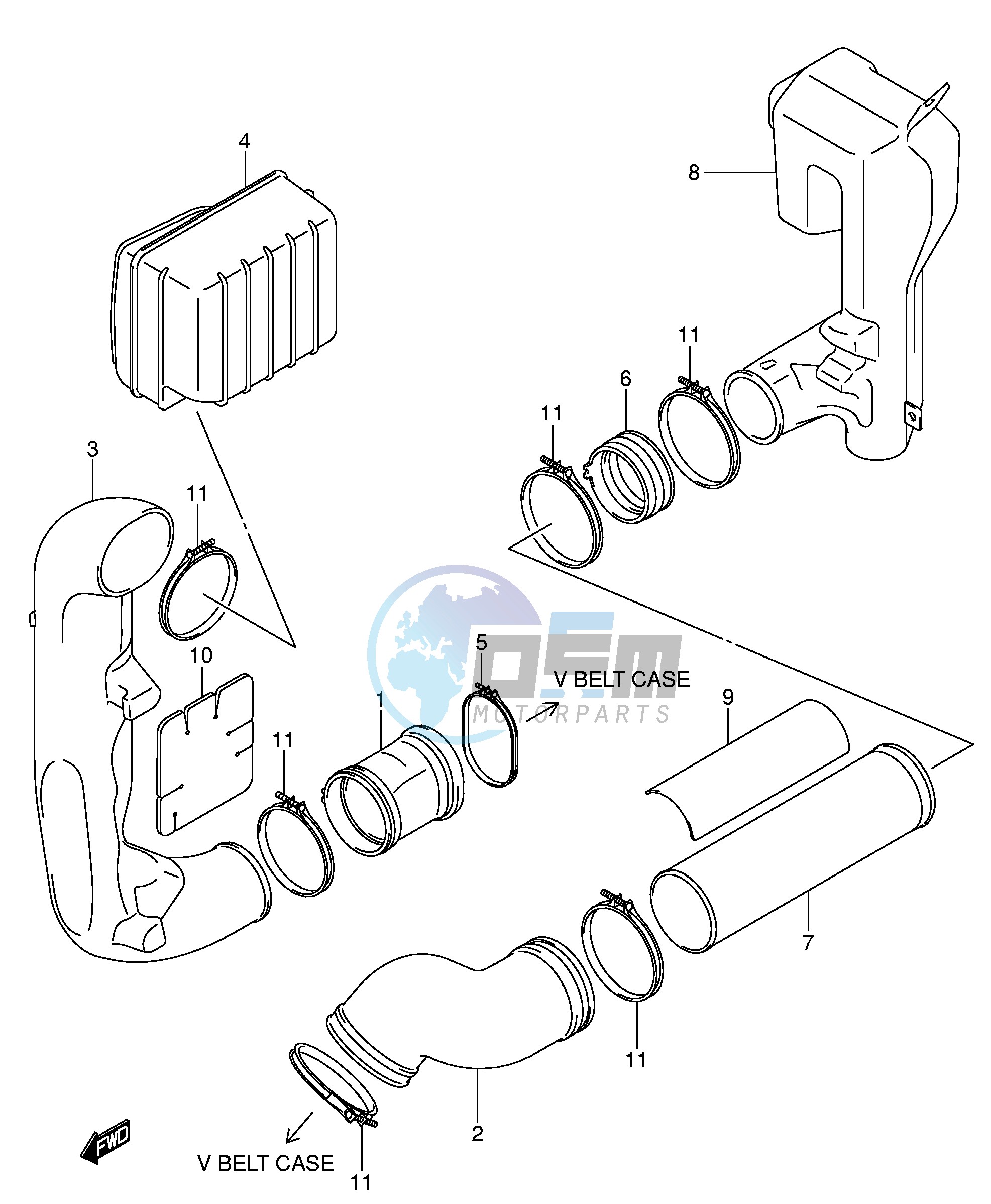 COOLING DUCT