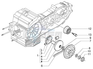 Nexus 500 drawing Driving pulley