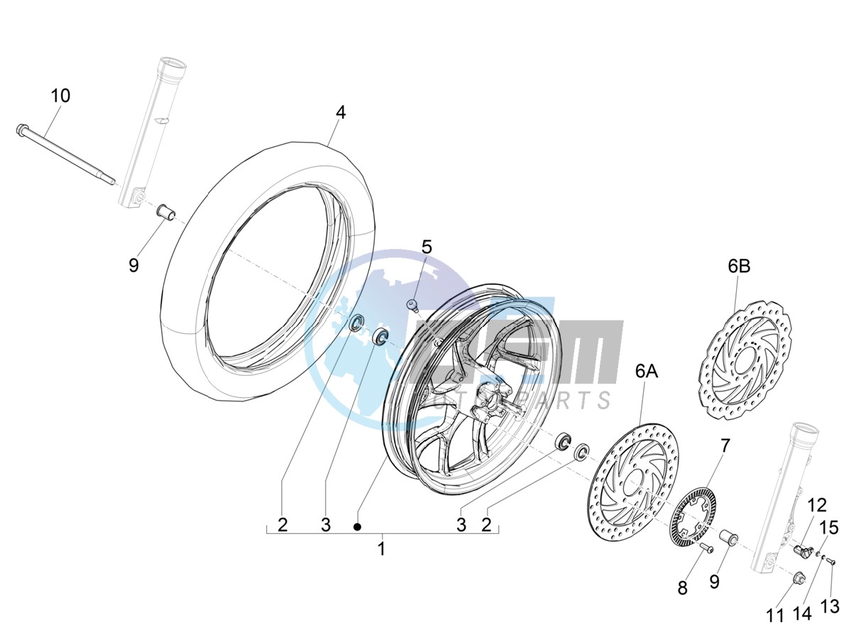 Front wheel