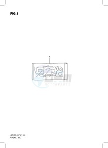 GZ125 (P02) drawing GASKET SET