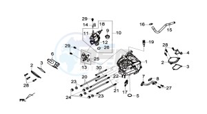 JOYMAX 125 I ABS drawing CYLINDER HEAD CPL