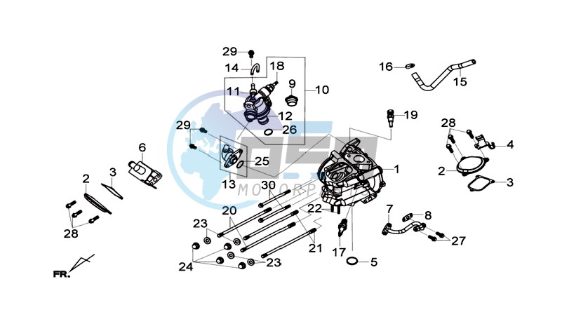 CYLINDER HEAD CPL