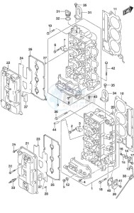 DF 350A drawing Cylinder Head