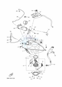 CZD250-A  (BPU1) drawing FUEL TANK