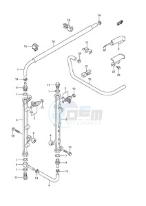 DF 250 drawing Fuel Injector