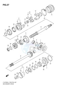 LT-A750X (P28-P33) drawing SECONDARY DRIVE