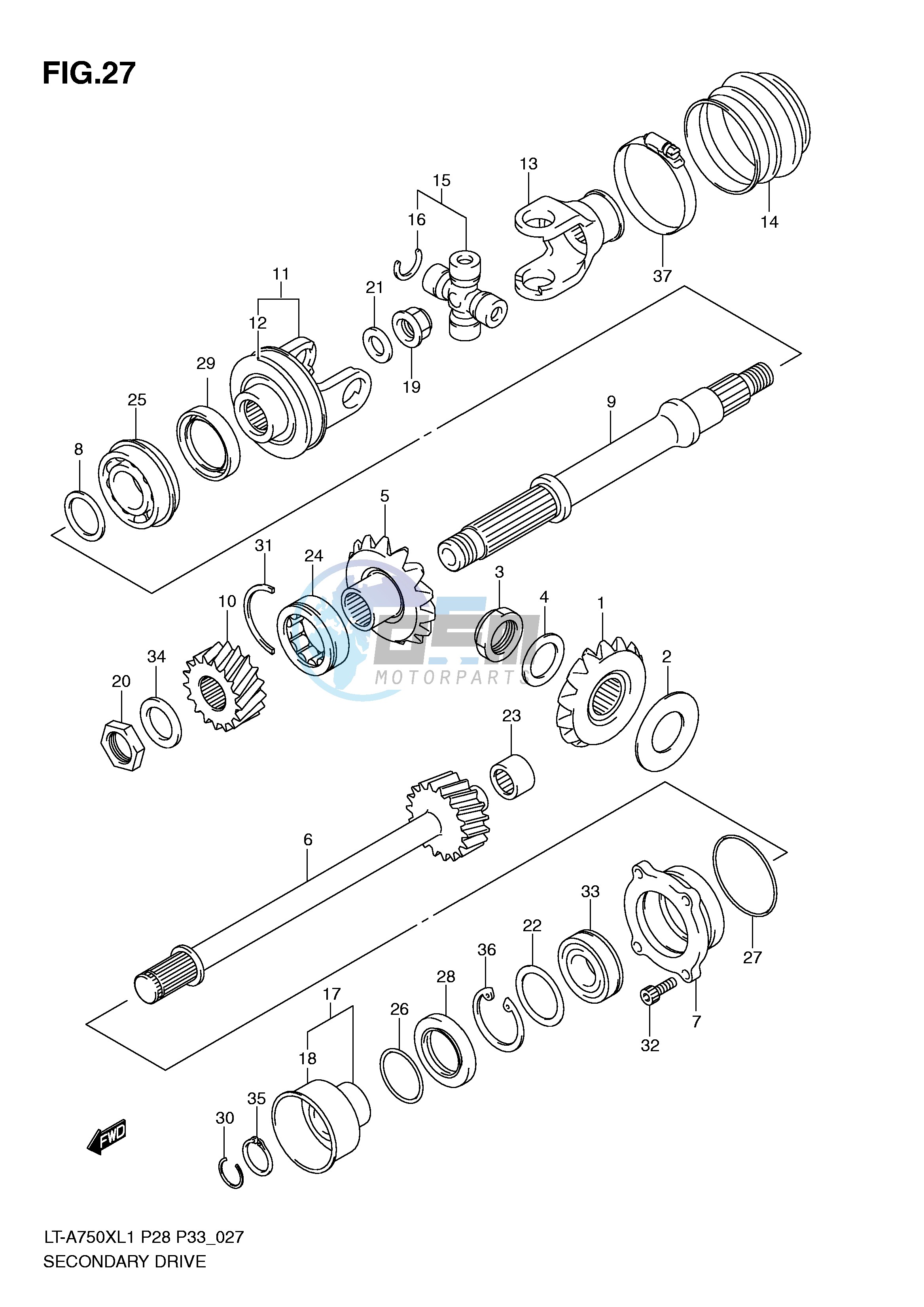 SECONDARY DRIVE