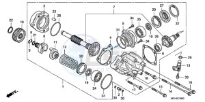 NSA700A9 KO / MME drawing SIDE GEAR CASE