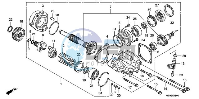 SIDE GEAR CASE