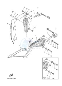 YFM700R YFM7RB RAPTOR 700R (1ASE 1ASF 1ASD) drawing HEADLIGHT