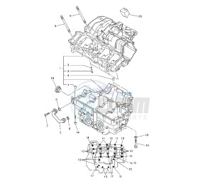 FZ1 1000 drawing CRANKCASE