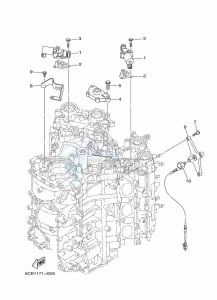 F225FETX drawing CYLINDER-AND-CRANKCASE-3