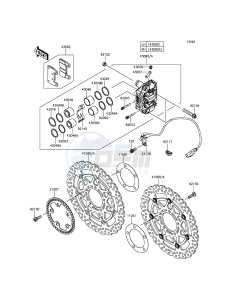 NINJA_ZX-6R_ABS ZX636FDF FR GB XX (EU ME A(FRICA) drawing Front Brake