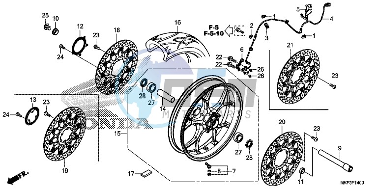 FRONT WHEEL