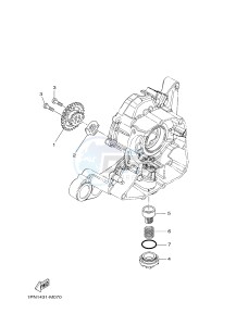 MW125 TRICITY 125 (2CMJ 2CMK) drawing OIL PUMP