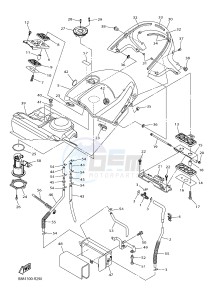 FJR1300AE FJR1300-AE (B961) drawing FUEL TANK