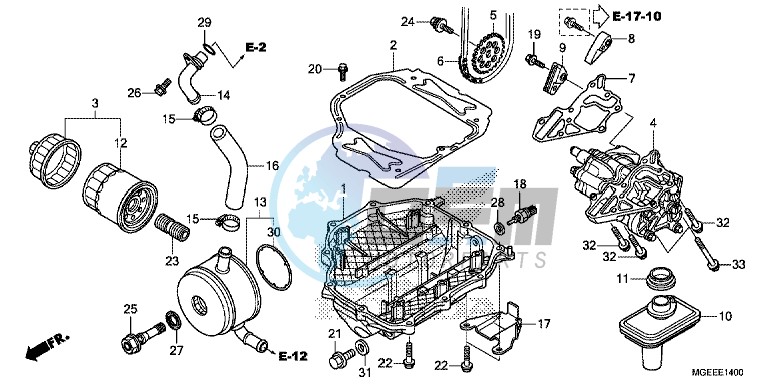 OIL PUMP ( VFR1200FD)