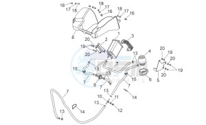 Scarabeo 400-492-500 Light drawing Fuel vapour recover system