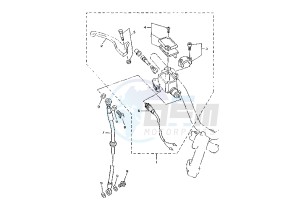 YN R NEO'S 50 drawing FRONT MASTER CYLINDER