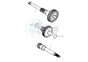 ELYSTAR - 125 cc drawing GEAR GROUP