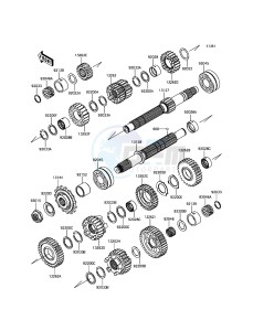 Z800 ABS ZR800FGF UF (UK FA) XX (EU ME A(FRICA) drawing Transmission