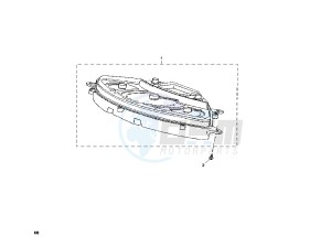 YP R X-MAX 125 drawing METER