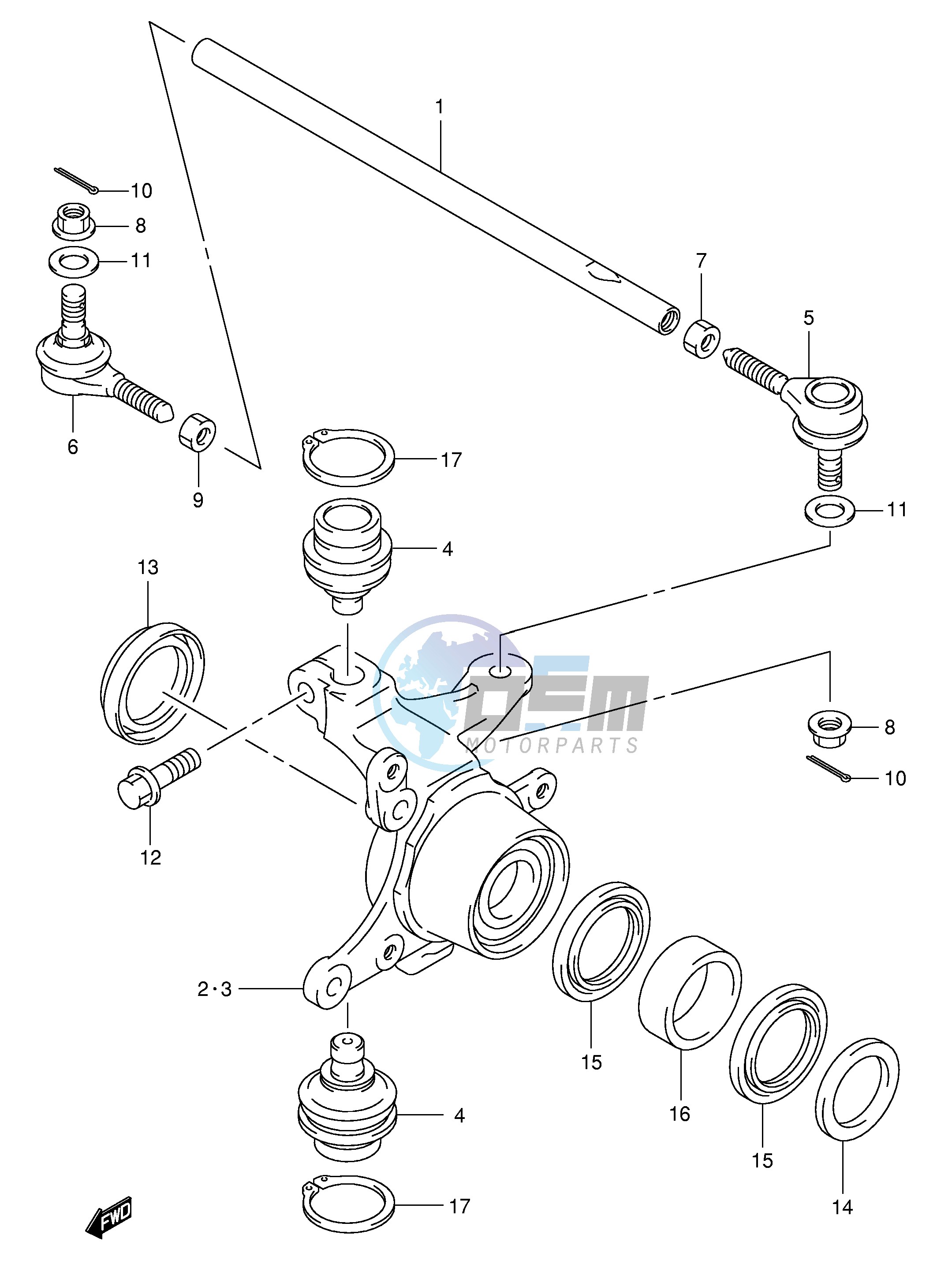 STEERING KNUCKLE