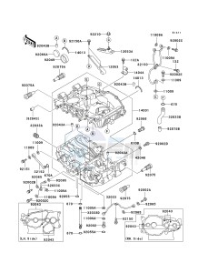 EN 500 C [VULCAN 500 LTD] (C6F-C9F) C8F drawing CRANKCASE