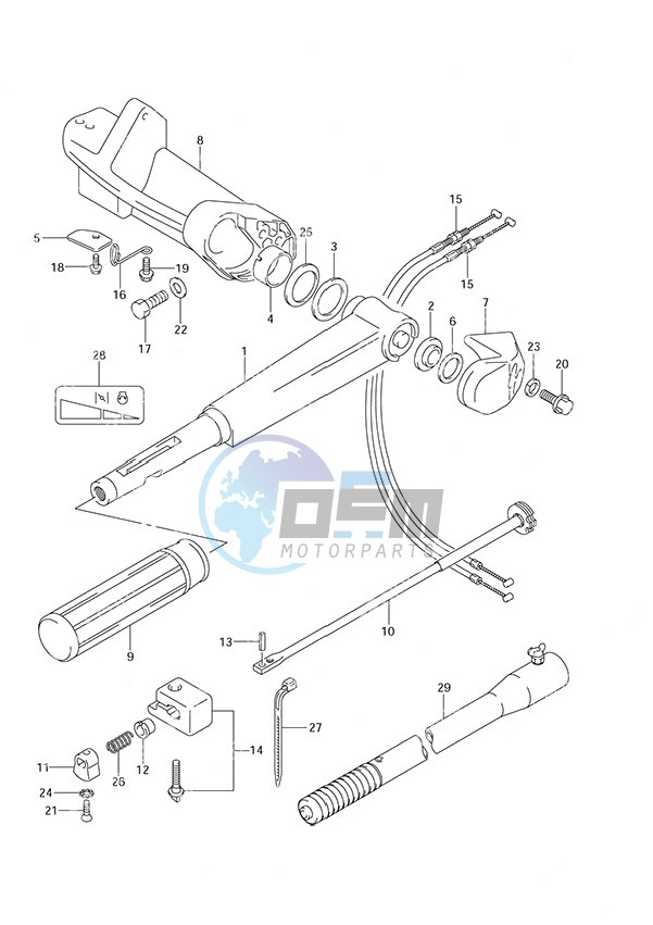 Tiller Handle