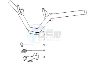 ZENITH LN/LS - 50 cc drawing STEERING HANDLE