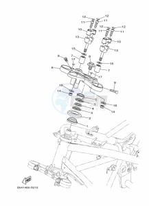 MT-25 MTN250-A (B2E2) drawing STEERING